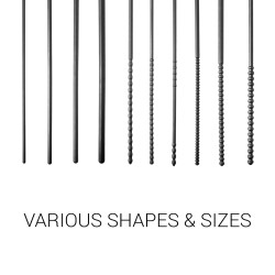 Silicone Sounds Tige d'urètre en silicone flexible Vick 24cm - 10mm